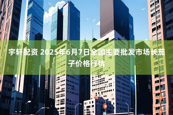 宇轩配资 2025年6月7日全国主要批发市场长茄子价格行情